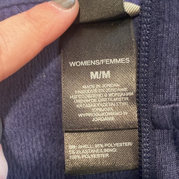 The North Face Zip Up Navy Blue Jacket Size Medium in Like New Condition - Picture 4 of 8